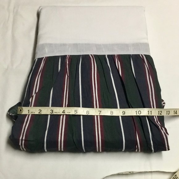 NEW Stripe Bed Skirt/Dust Ruffle-Full or Double - Picture 3 of 5